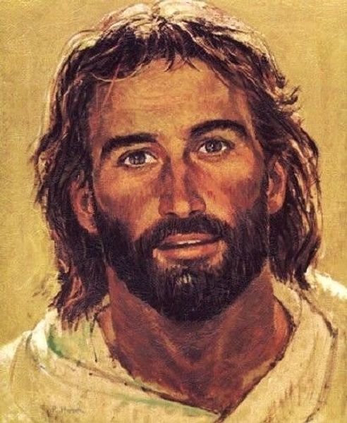 

richard hook head of christ jesus smiling portrait home decor hd print oil painting on canvas wall art canvas pictures 200109