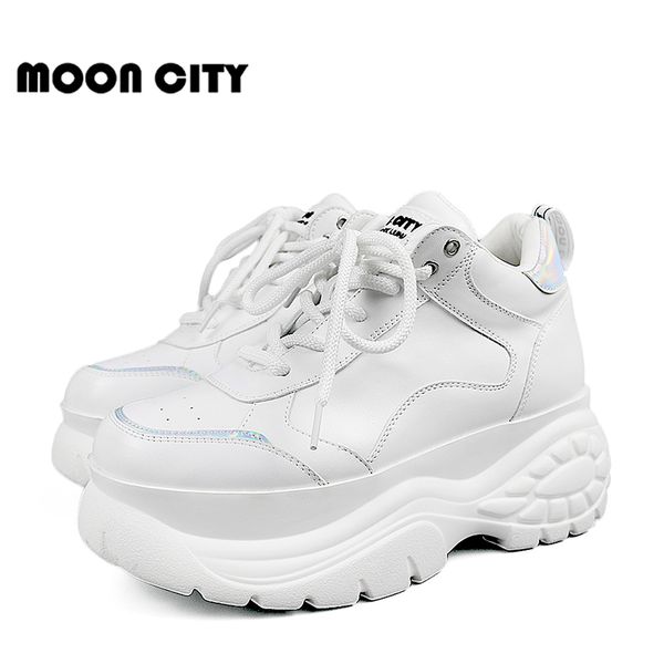 

women shoes 2019 chunky sneakers women vulcanize shoes femme platform sneakers trainers casual shoes woman brand summer sneakers y200108, Black