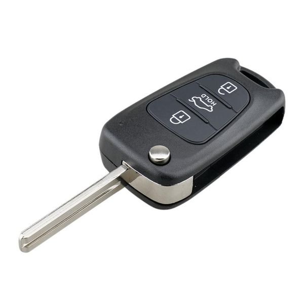 

3 bn flip remote key fob case shell for kia rondo sportage soul rio