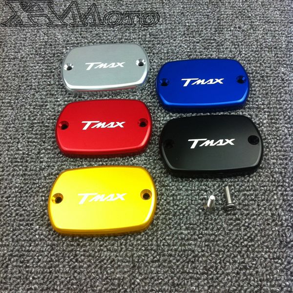 

cnc motor bike brake fluid reservoir tank cap cover for yamaha tmax 500 2008-2011 tmax 530 2012-2015