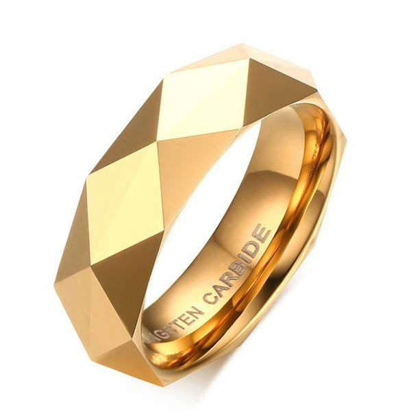 

aprilgrass brand designer solid gold карбид вольфрама свадьба бренды мужские кольца новый геометрический дизайн человек ювелирные изделия, Silver