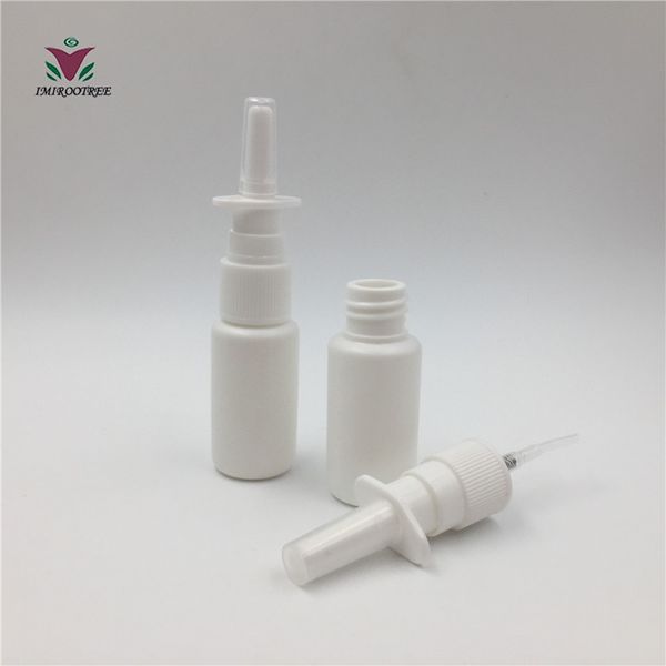 

100 sets 20ml empty plastic nasal pump spray bottles mist nose sprayer pump bottle