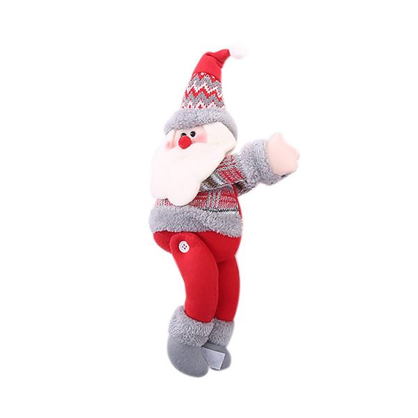 

creative christmas decoration curtain curtain buckle holiday window scene arrangement cartoon doll buckle