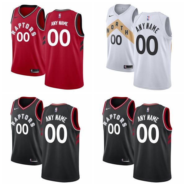 

New any cu tom toronto men raptor name and number jer ey 17 lin 2 leonard 43 iakam jer ey white black red