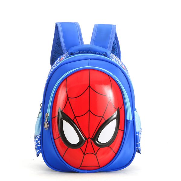 

fashion kindergarten backpacks 2-3-6 years old boys cartoon spider man shoulder bags little kids school bags children's