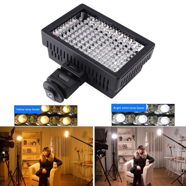 

hd 160 led video light lamp for canon for nikon dslr camera dv camcorder highlighted led studio light
