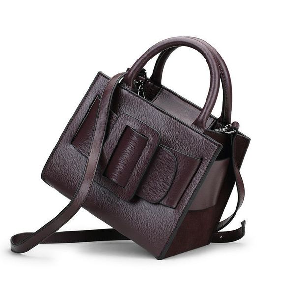 

art2019 woman bag genuine leather ma'am handbag bark diagonal span single shoulder boyy