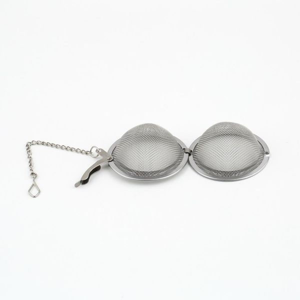 

stainless steel tea infuser 4.5cm tea pot infusers sphere mesh tea strainer ball