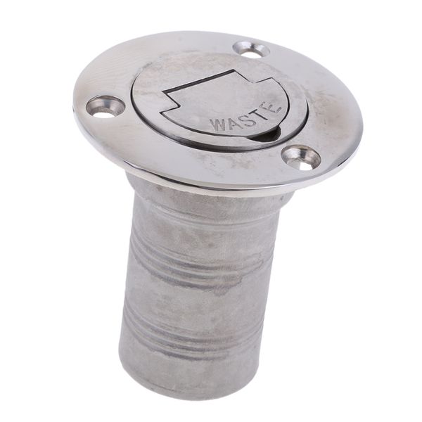 

boat deck fill / filler keyless cap 1-1/2'' waste 316 grade stainless steel