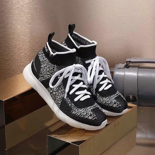 

men classic genuine leather arena brand flats sneakers male high shoes fashion luxury casual lace up shoes size 35-43 1656630, Black