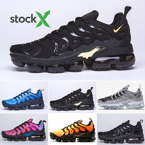 

2019 tn plus running shoes for men women black speed red white anthracite ultra white black 2019 designers sneakers eeq9