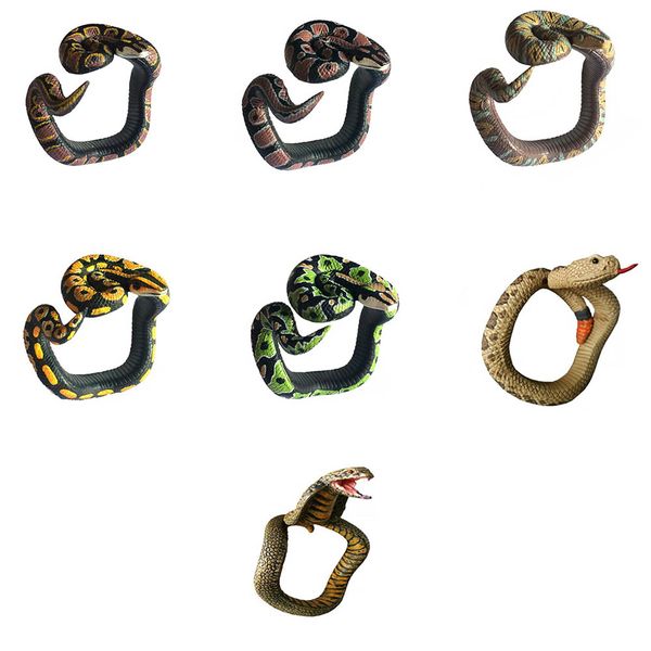 

fake snake novelty toys simulation snake resin bracelet scary rattlesnake cobra horror funny birthday party toy joke prank gifts