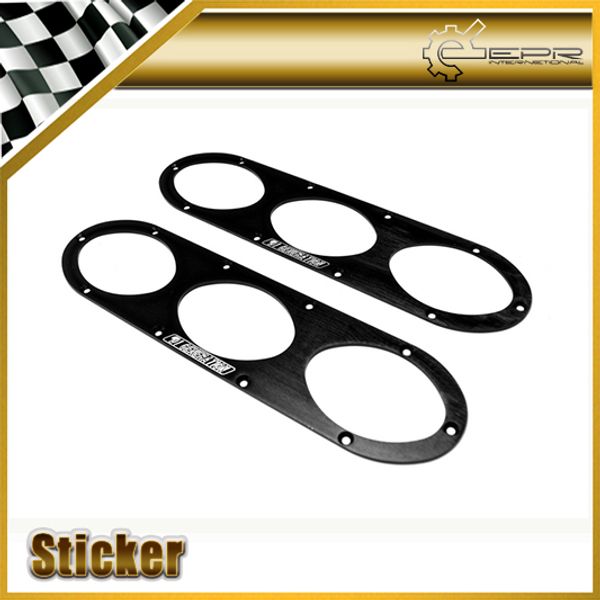 

car-styling universal fitment rear bumper air diversion diffuser panel garnish