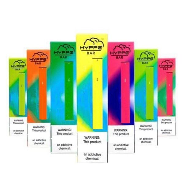 

HYPPE BAR одноразовое устройство Pod Kit 280mAh аккумуляторная батарея 1,3 мл картриджи против течи Vape Pen VS Bidi MR VAPOR Stig Kits