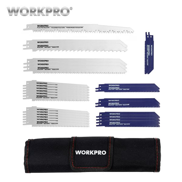 

workpro 32pc saw blades for wood metal cutting saw blades reciprocating blade set power tool accessories