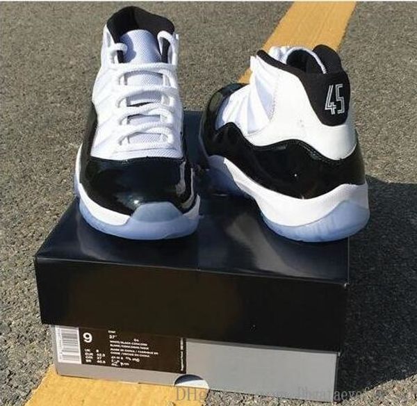 

2019 bred 11 concord 11s wholesale real carbon fiber space jam 11 gamma blue gym red midnight navy basketball shoes with box