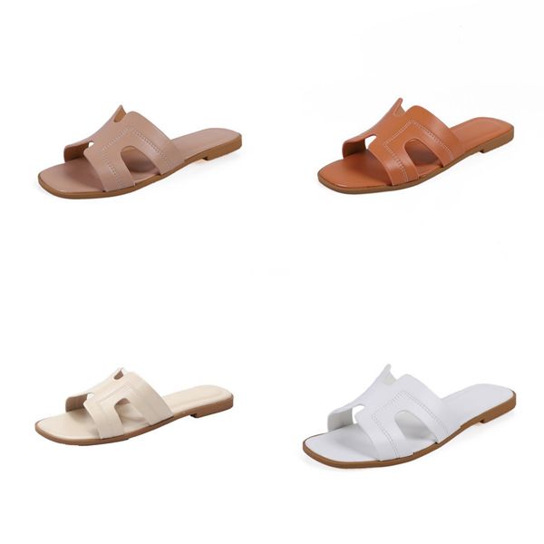 

2020 slippers comfort shoes for women block heels suit h beige buckle strap all-match open toe women comfort block chunky#415, Black