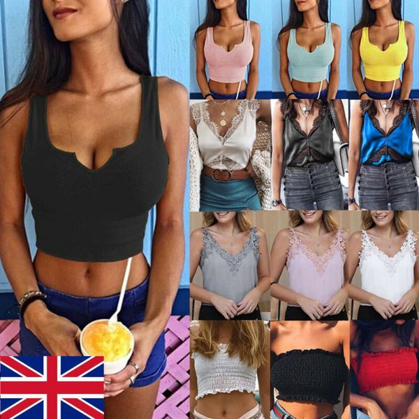

women plain printed boob tube strapless bandeau stretchy vest sling tube top, White