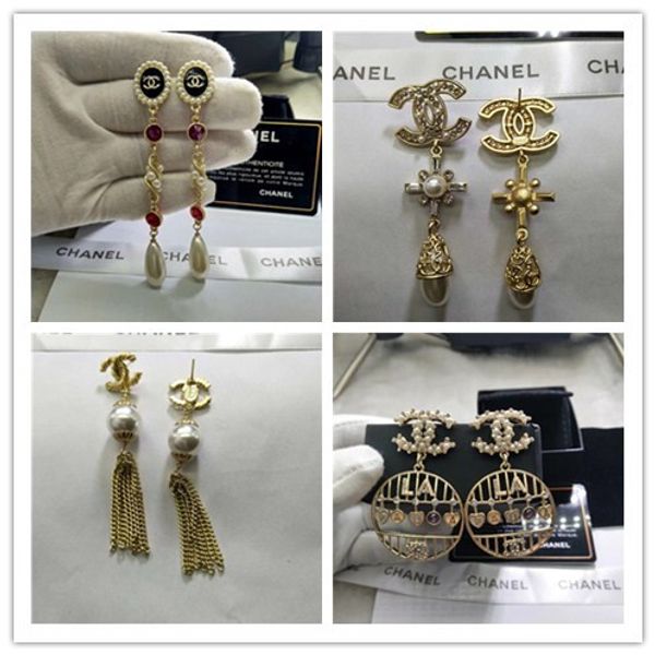 

the latest fashion brand have stamps white pearl earrings for lady design women party wedding jewelry with for bride lovers gift, Golden