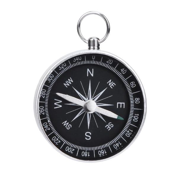 

portable aluminum emergency compass outdoor survival compass tool g44-2