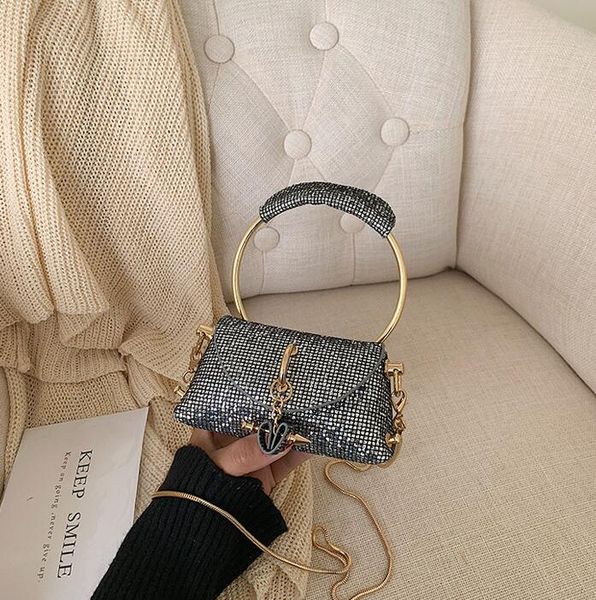 

designer luxury handbags purses ladies sequins chian shoulder bags mini crossbody bags new style wholesale girl dating bag