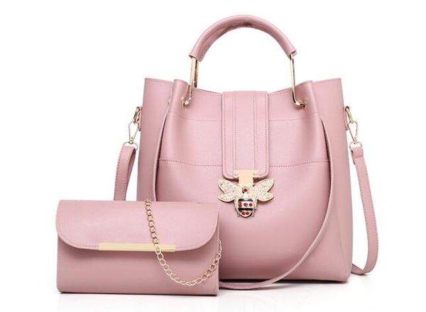 

new boutique two-piece women's bee real sspot mother and child bag european and american fashion shoulder handbag 2020