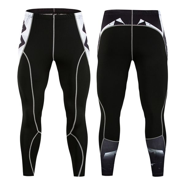 

brand fitness men's joggers casual pants fitness men's sportswear bottoms tight-fitting sports pants trousers black gym jogging