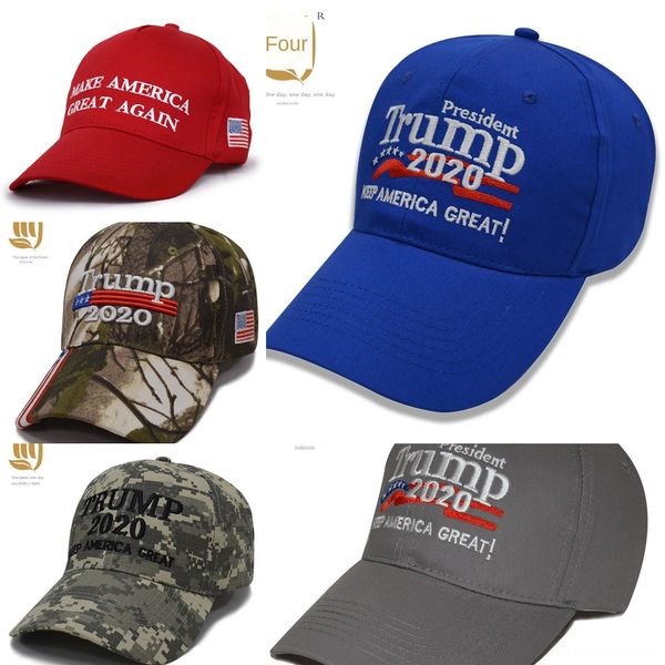 

yaggs trump открытого бейсбол вышитый козырь 2020 hatflag крышка камуфляж навес регулируемой шляпы хлопок snapback партия одолжение, Blue;gray