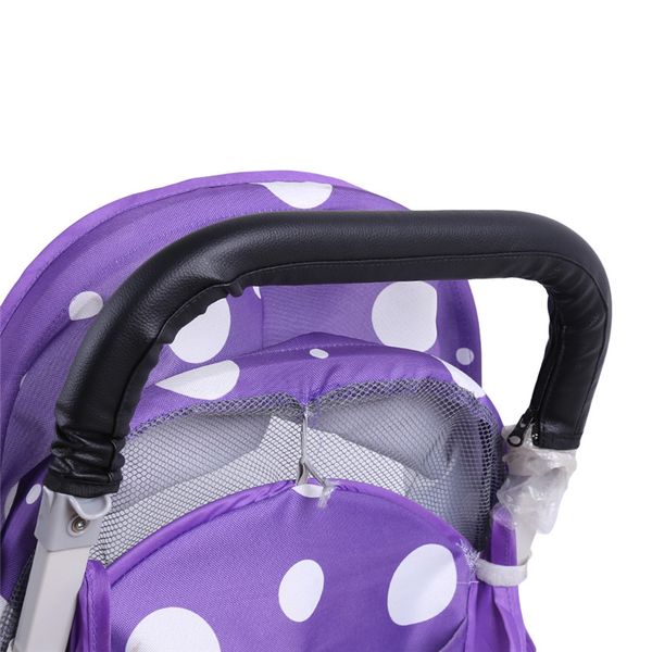 

new baby pram stroller armrest cover case pu leather protective cover for armrest handle wheelchairs foldable and washable