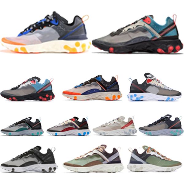 

2019 new react element 87 undercpver x upcoming men fashion luxury designer women shoes running sports sneakers shoes