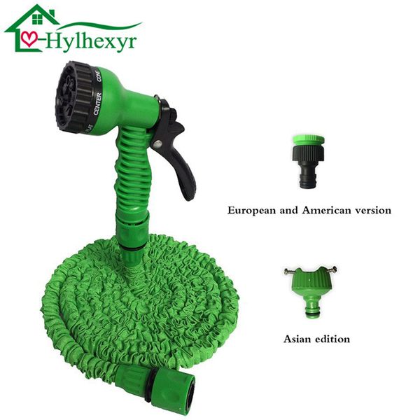 

25-200ft expandable magic flexible garden water hose for car hose pipe plastic hoses garden set to watering with spray gun