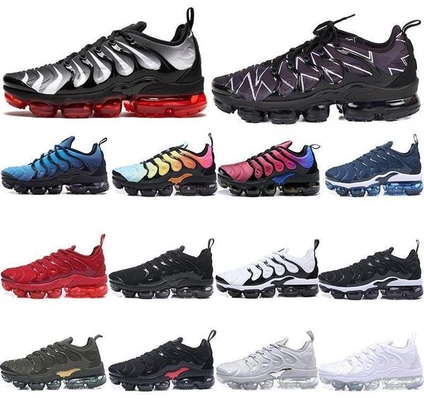

2019 fashion new running designer sports shoes tn plus running shoes for men trainers women luxury sneakers classic outdoor shoes