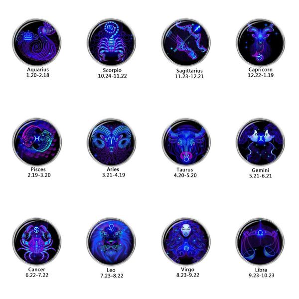 

12 pcs dia 16mm glass buttons for leather bangle bracelet diy, Golden;silver