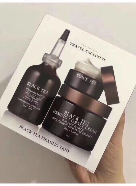 

New arrival black tea firming cream 50ml delay erum 50ml eye concentrate cream 15ml travel exclu ive kin care uit high quality