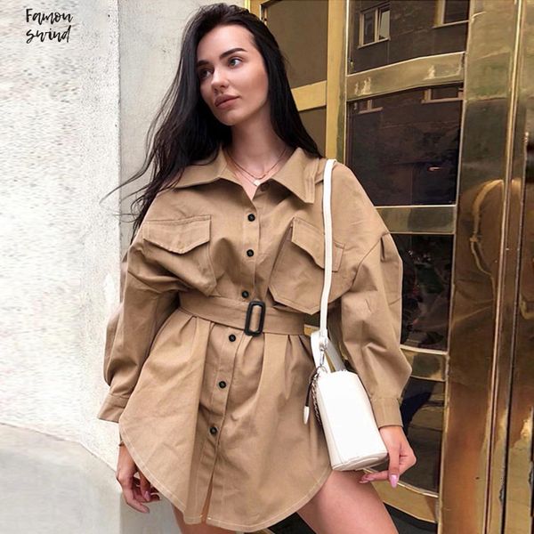 

casual women turtleneck long blouses elegant single buttons ladies autumn lace up applique fitted waist shirt drop shipping, White