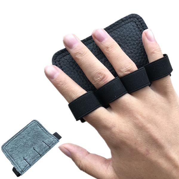 

1 pair weight lifting palm grips strength training gym hand 4 finger gloves