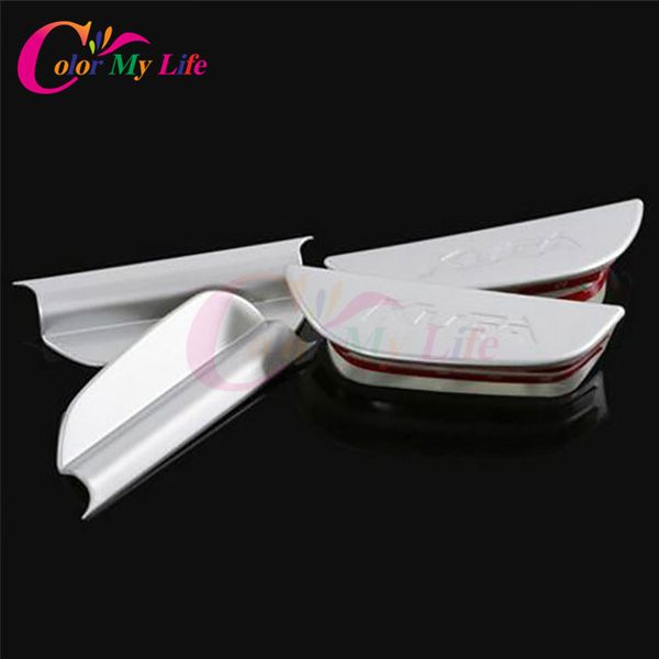 

color my life car chrome front door handle box doors storage armrest box for kuga escape 2013 - 2018