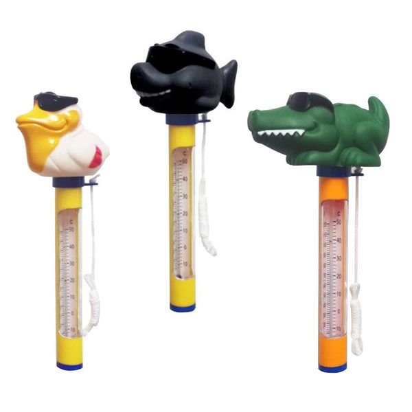 

baby swimming pools thermometer animal floating thermometer with lanyard for baby bath swimming pool new