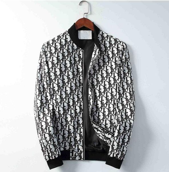 

мода новый простой личности мужчин и женщин куртки весной и осенью случайных спортивной одежды ветровка с капюшоном молния пальто 049, Black;brown