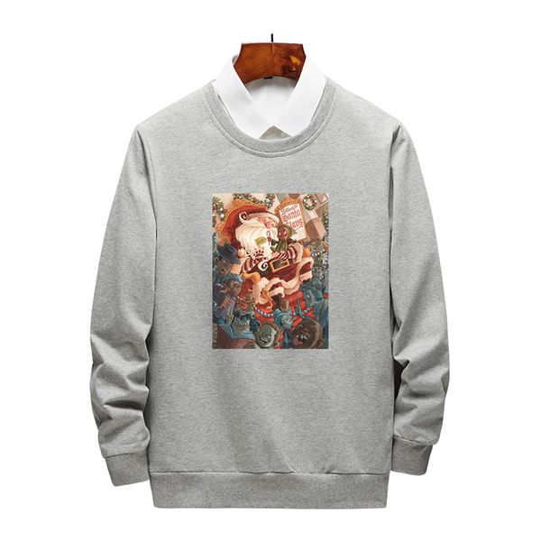 

мужчины женщины дизайнер толстовка с мультфильм печатных мода diy толстовки для мужчин и женщин топы осень зима толстовка одежда asain разме, Black