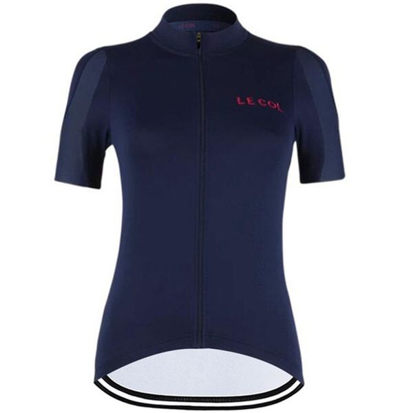 

lecol women cycling jersey 2020 pro team outdoor sportswear clothing breathable biking ropa ciclismo summer shirt jersey, Black;red