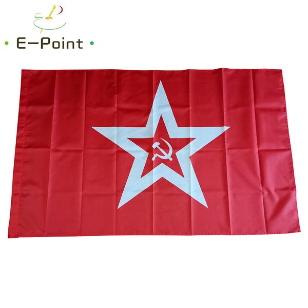 Sowjetische Militärflagge der Streitkräfte der UdSSR, 90 cm x 150 cm, Polyester-Flagge, Banner-Dekoration, fliegende Hausgarten-Flagge, festliche Geschenke