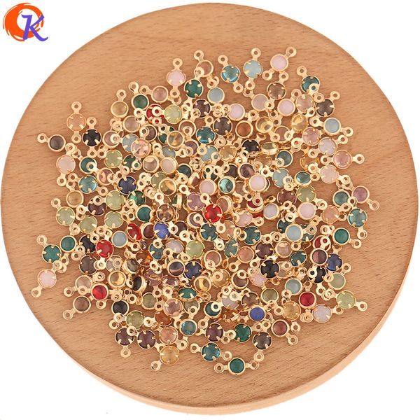 

сердечные design 200шт 4 * 10mm драгоценные аксессуары / серьги кристалл разъемы / hand made / diy изготовление / заключений ювелирных издел, Blue;slivery