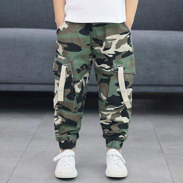

fashion camouflage boys pants 2019 spring autumn kids sport pants bottoms teenage boys trousers children clothing 8 10 12 years, Blue