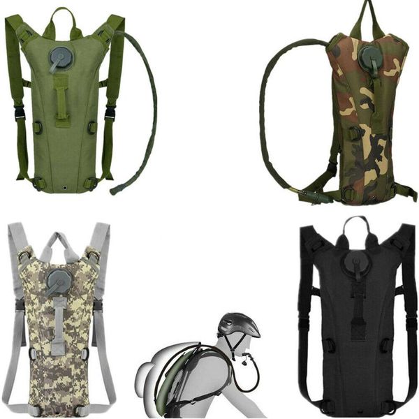 

3l воды сумка molle tactical гидратация рюкзак открытый кемпинга нейлон пузыря воды сумка для велотуристов gyh