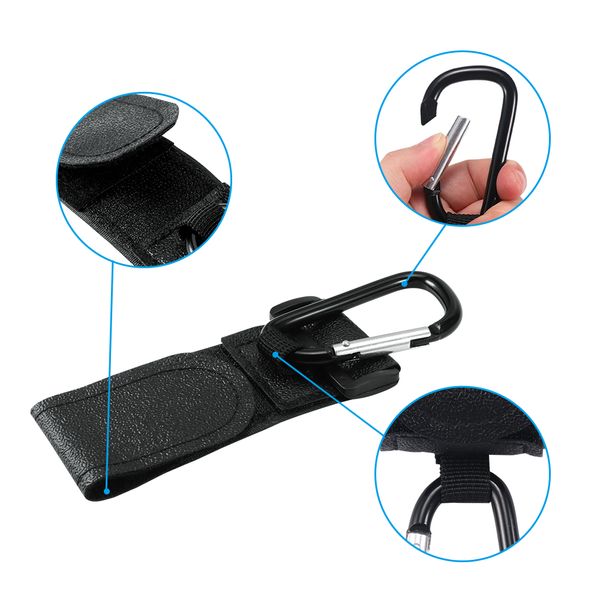 

2pcs/set baby stroller hook strong hanger for baby pushchair prams hook stroller organizer hanger for diaper bags