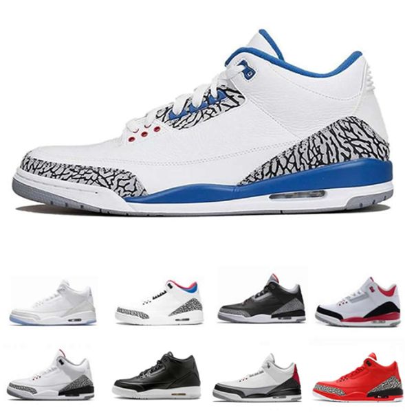

designer shoes 3s pure white 3 basketball shoes tinker katrina jth throw linell chicago og royal black cement sport shoes sneakers40-47