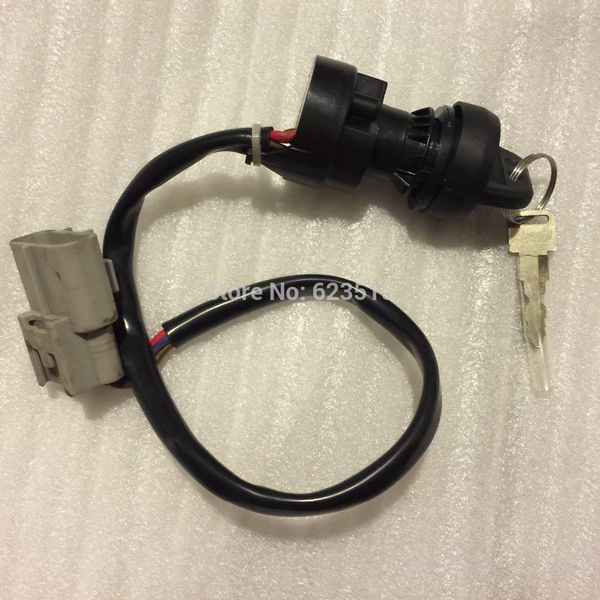 

new ignition switch and 2 keys fits hisun 700atv supermarch massimo menards