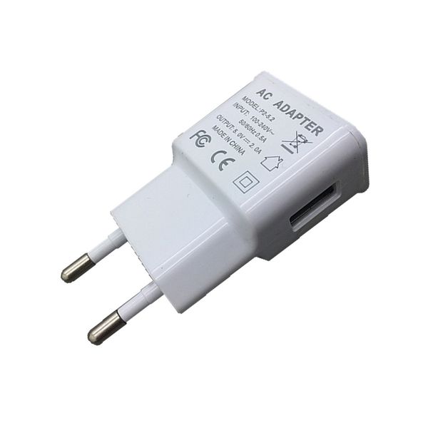 

eu plug adapter 5v 2a usb mobile phone wall charger for huawei / xiaomi / iphone