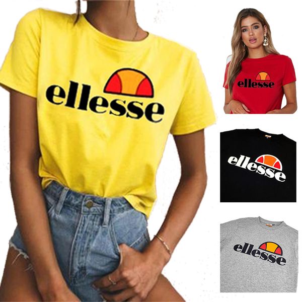 

Women's Designer T Shirts Black White Grey Red Yellow High Quality 100% Cotton letter printed T-Shirt Short Sleeve XS-3XL